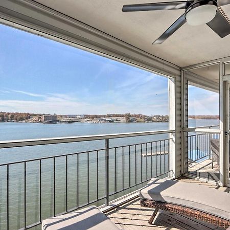 Sunny Osage Beach With Balcony And Lakefront View 외부 사진